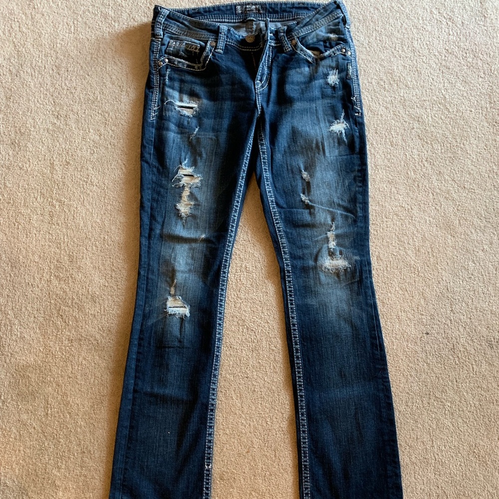 Womens Silver jeans